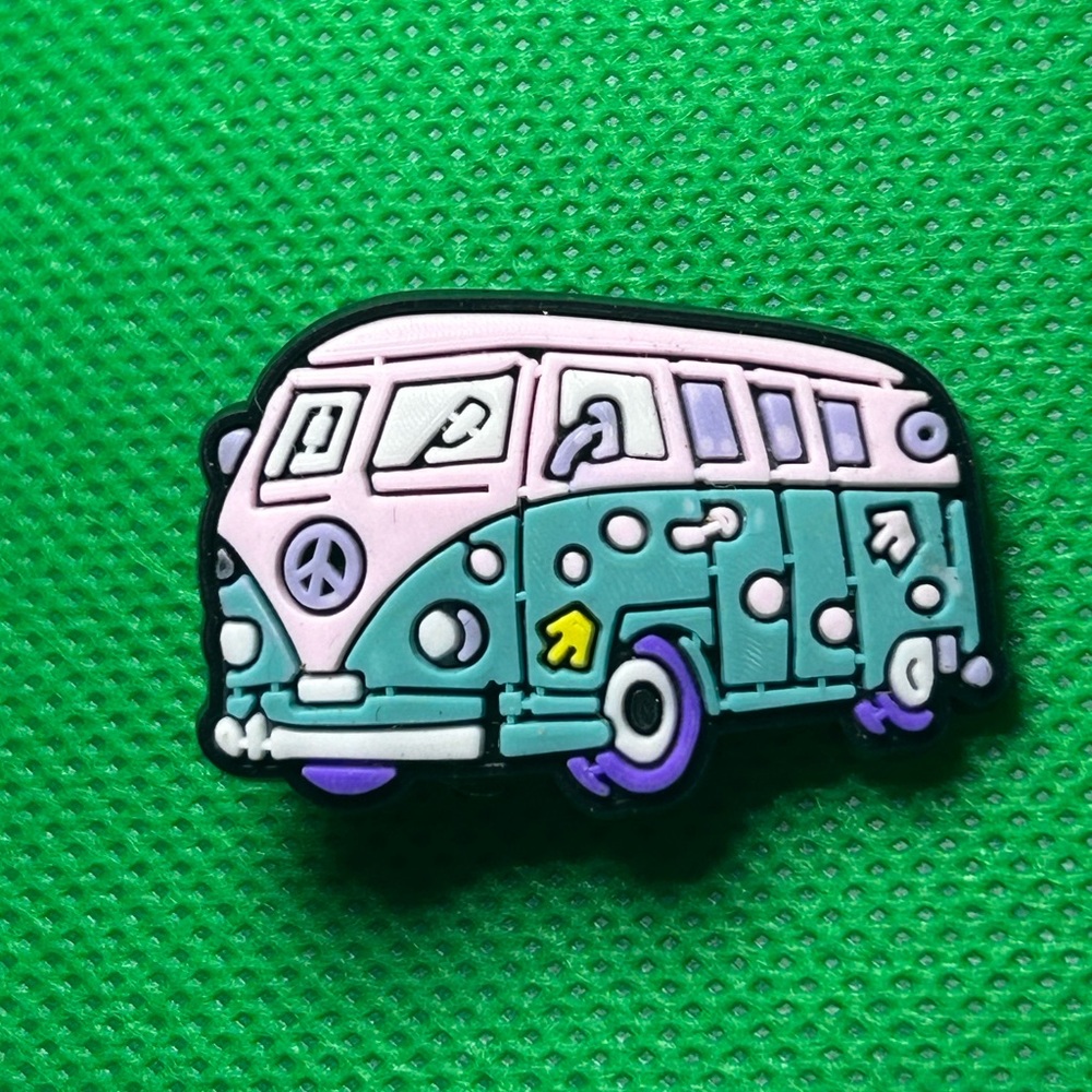 🌼 (5/$10 or 10/$15) NEW “VSCO Life” Croc Charm Collection VSCO VW Bus